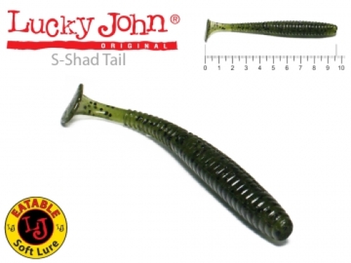 Силикон Lucky John S-Shad Tail 3.8" col.PA01